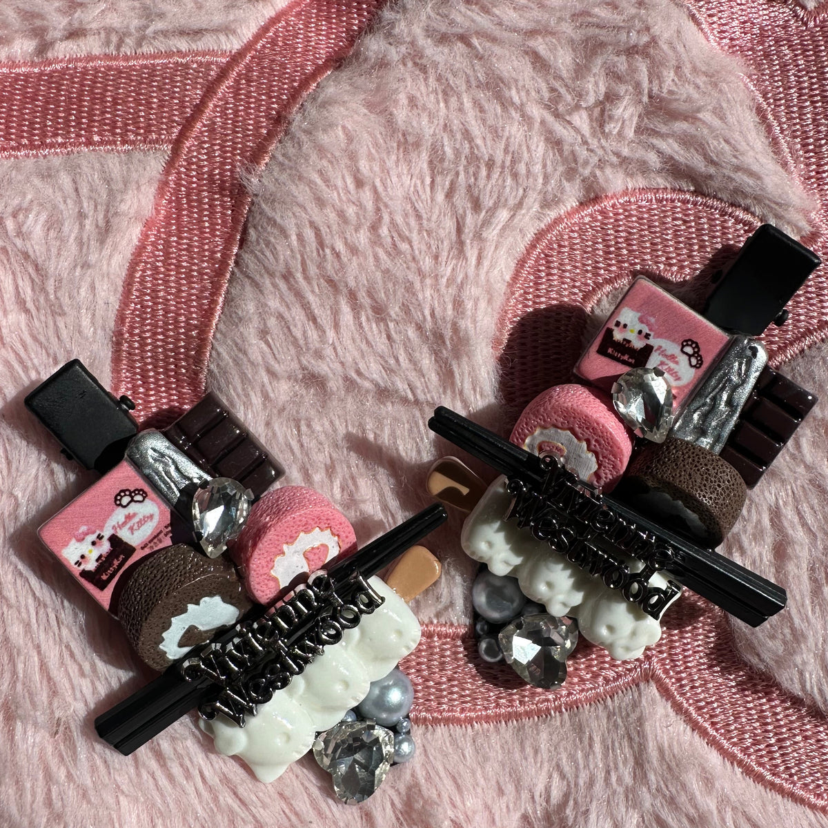 Freestyle Junk Hair Clips [read description]