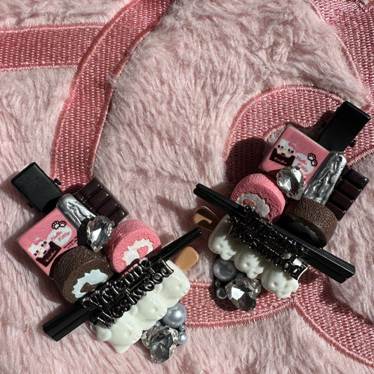 Freestyle Junk Hair Clips [read description]