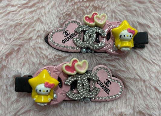 Freestyle Junk Hair Clips [read description]